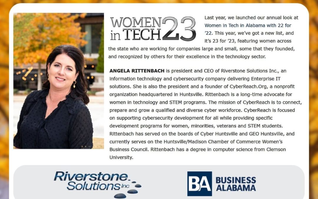 RSI CEO Recognized Women in Tech: 23 in ’23
